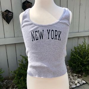 Brandy Melville Gray Tank Top